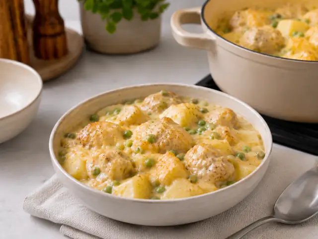 Chicken Potato and Cheese Bake