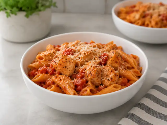 Chicken Tomato Pasta Skillet