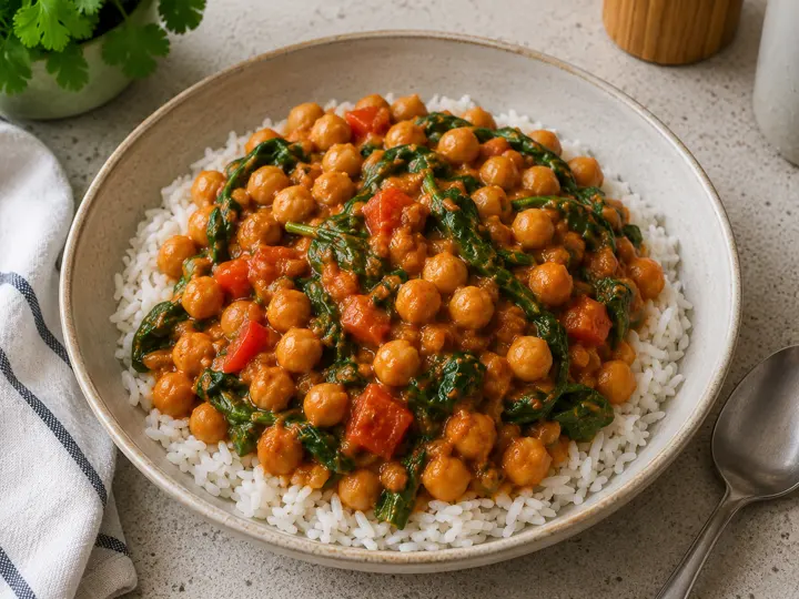 Chickpea Coconut Curry