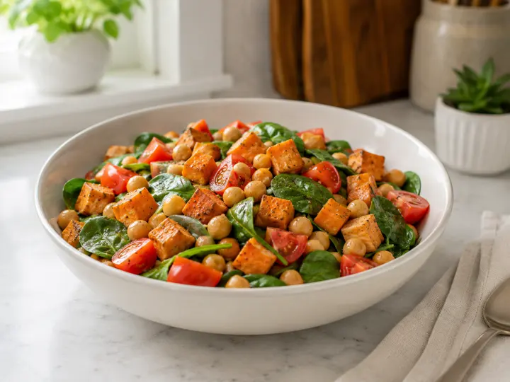 Chickpea Sweet Potato Salad