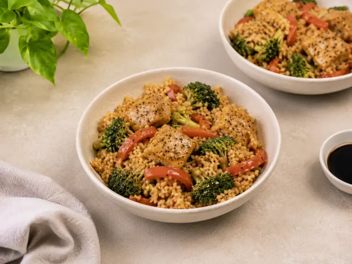 Coconut Soy Chicken Rice Bowl