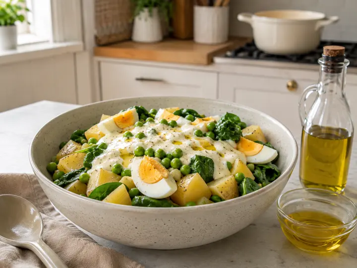 Egg Potato Salad Bowl