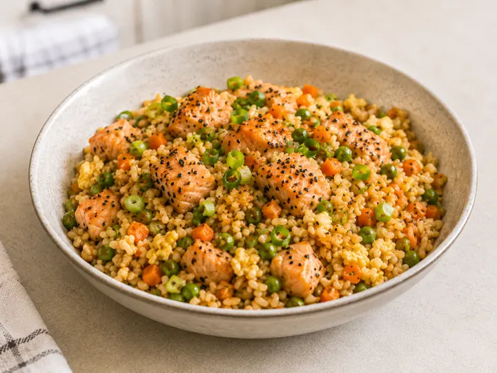 Salmon Fried Rice