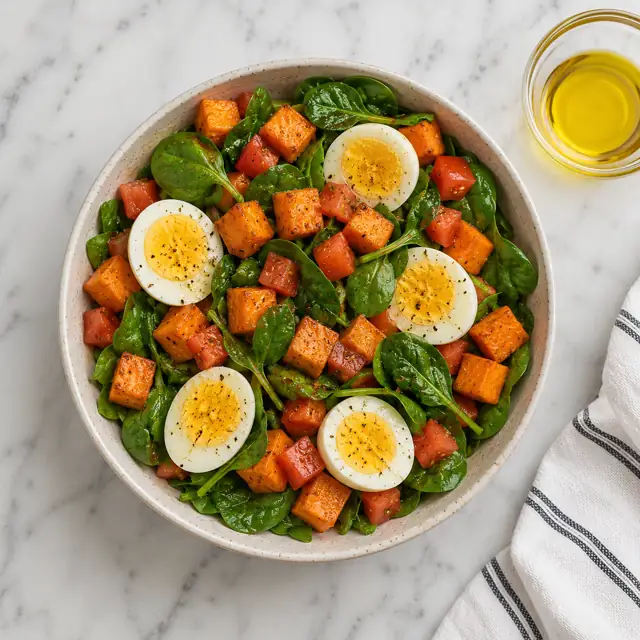 Sweet Potato Egg Breakfast Bowl