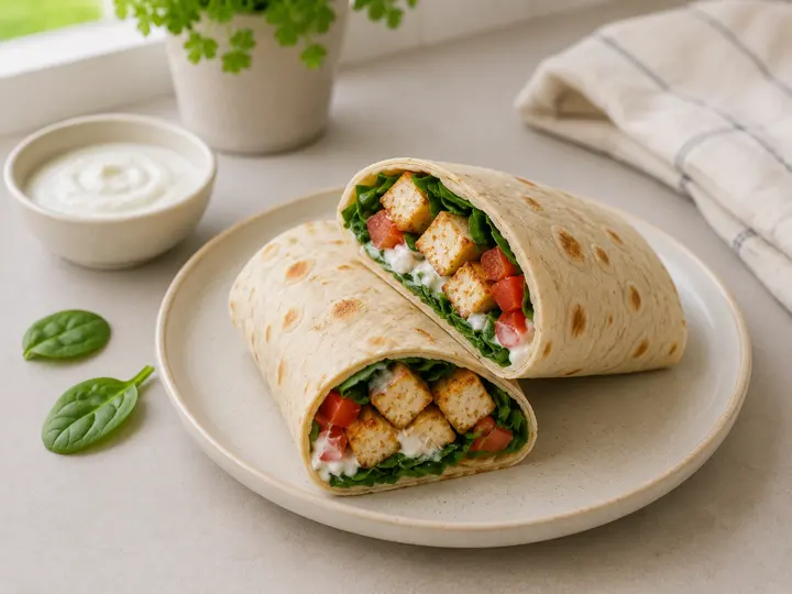 Tofu Veggie Wraps