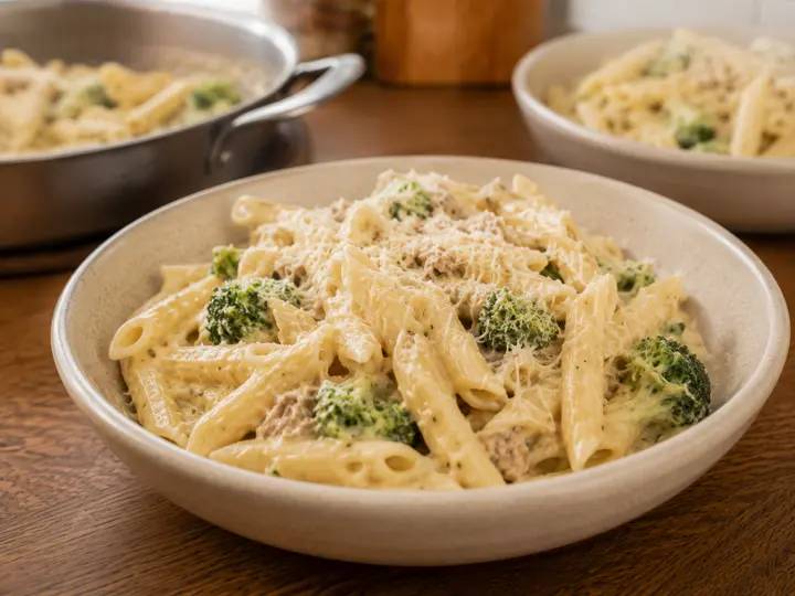 Tuna Broccoli Pasta